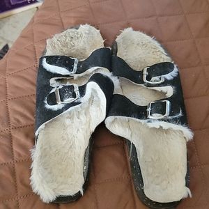 Size nice fur lined flats